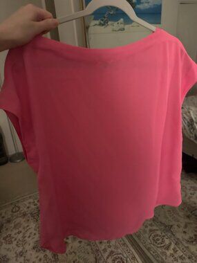 Ann Taylor pink blouse